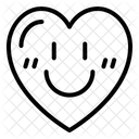 Smile Heart Love Icon