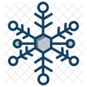 Snowflake Winter Decoration Snow Falling Icon