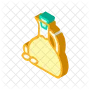 Soybean Oil Isometric Icon