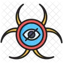 Stealthy Malware Malicious Adware Icon