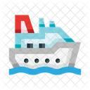 Steamship  Icon