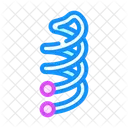 Swirl Hair Pin  Icon