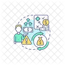 Target Market Money Icon