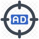 Target Market Targeting Aim Icon