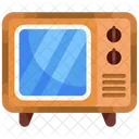 Tv Tv Set Vintage Tv Icon