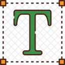 Text Box Text Text Tool Icon