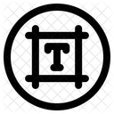 Text Box Text Text Tool Icon