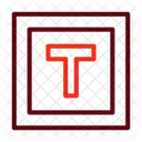 Text Text Tool Typing Icon