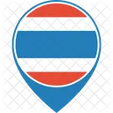 Thailand Flag World Icon