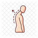 Kyphosis Posture Thoracic Icon