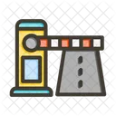 Toll Booth Parking Booth Tollway Icon