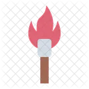 Torch Traditional Fire Icon