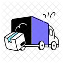 Tuck Loading Cargo Loading Cargo Truck 아이콘