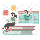Digital Marketing People Interface People Icon