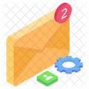 Inbox Unread Mails Unread Messages Icon