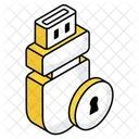 Usb Security Usb Protection Pen Drive Security Icon