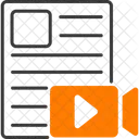 Video Material Video Media Icon