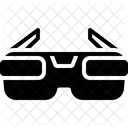 Virtual Future Glasses Icon
