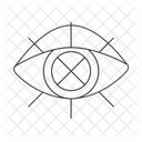 Vision Loss Impairment Icon