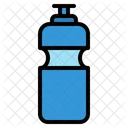 Bottle Water Football Soccer Sports Icon
