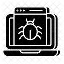 Web Bug Web Virus Malicious Website Icon