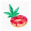 Weed Donut  아이콘