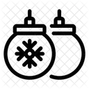 Ln Winter Christmas Decoration Icon