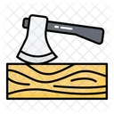 Wood Cutting Carpentry Repair Icon
