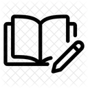 Ln Writing Write Notebook Icon