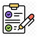 Writing List Checklist Todo Icon
